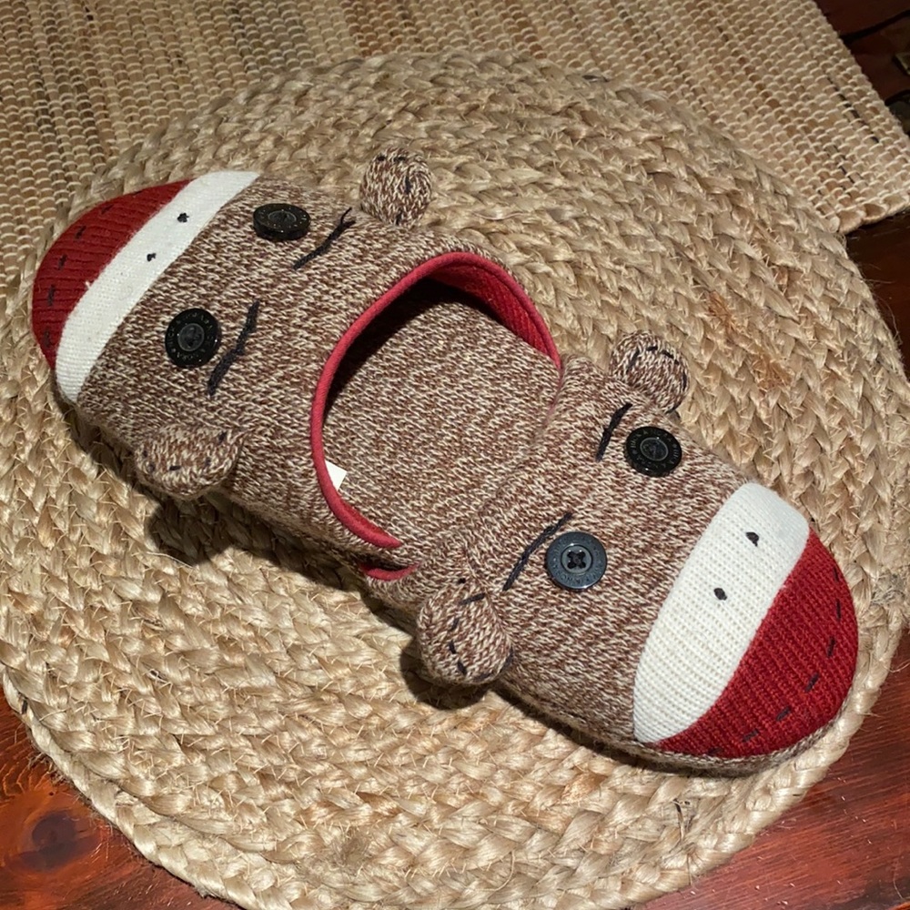 Brand new size 9 monkey slippers